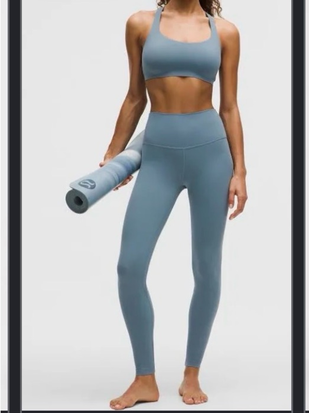 lululemon athletica slate light blue Align Leggings w/pockets
